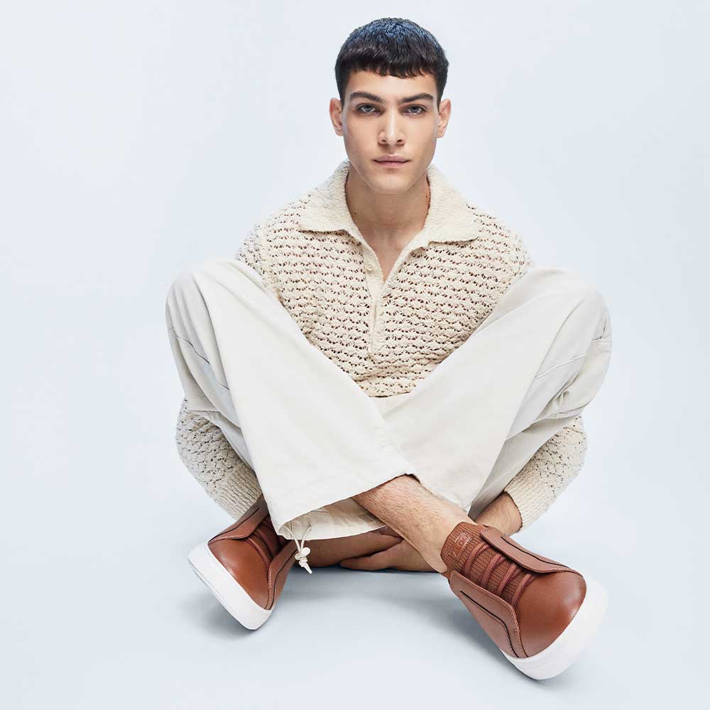 Midtown Men's Cognac Sneaker Slip on image number 0